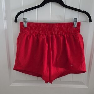 Nike Red Women's Athletic Shorts